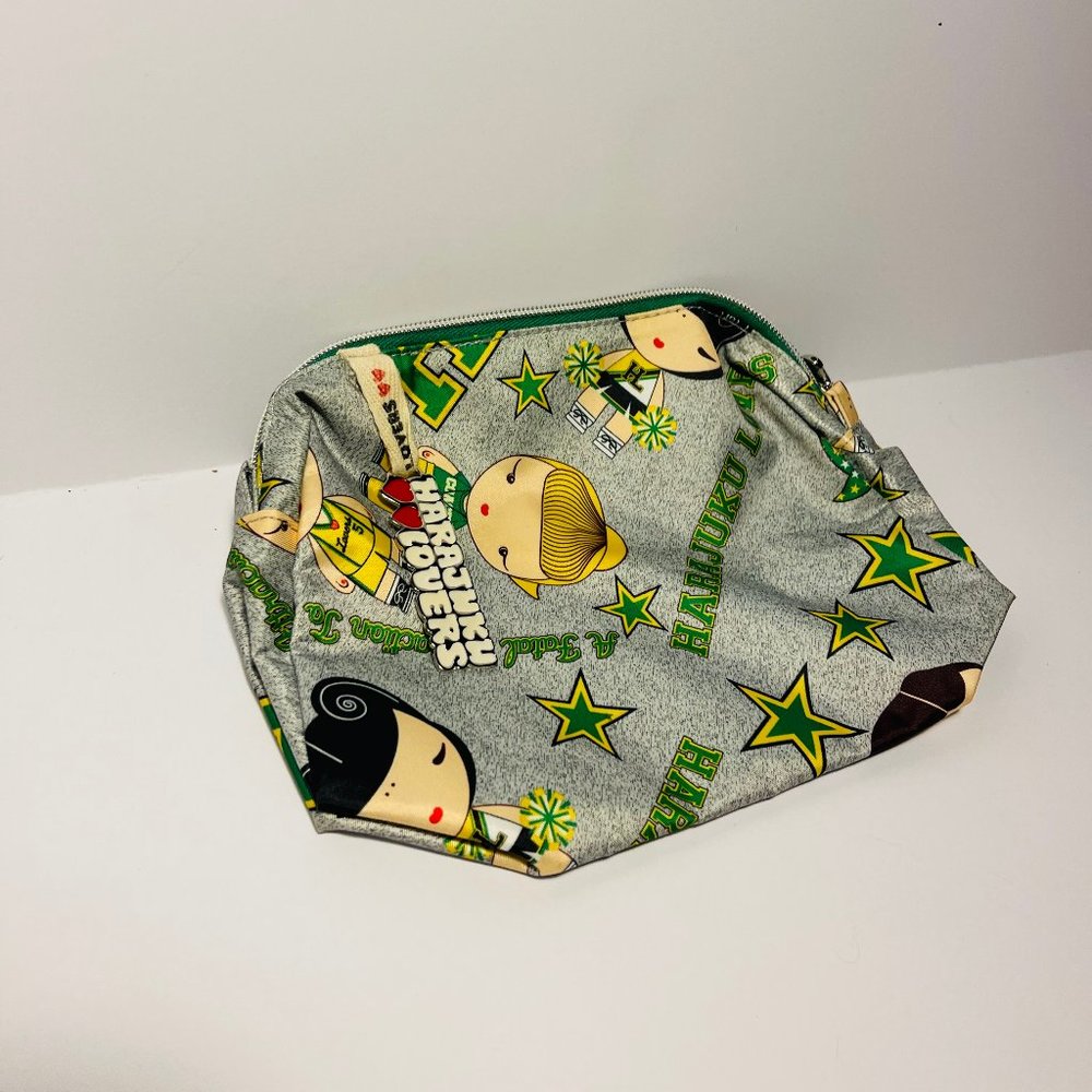 Harajuku Lovers Basketball Print Cosmetic Bag